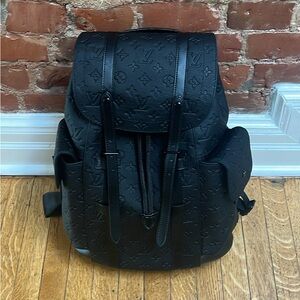Louis Vuitton - Black Christopher MM Backpack